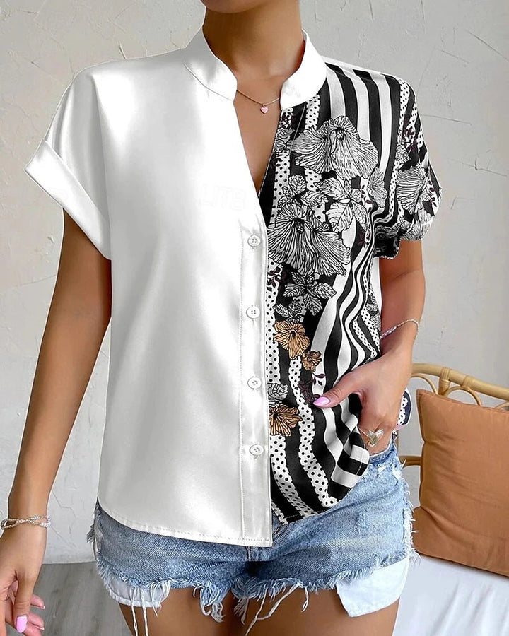Sophia | Women's White Blouse 1