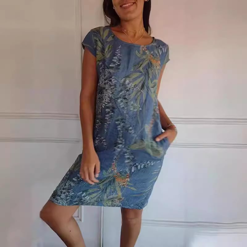 Sunniva™ | Breezy Canvas Summer Dress 1
