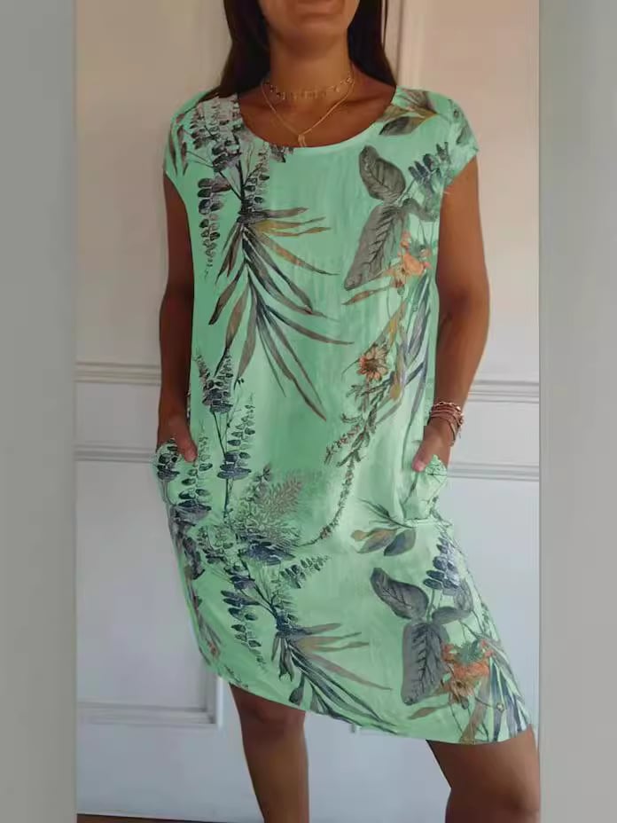 Sunniva™ | Breezy Canvas Summer Dress 2