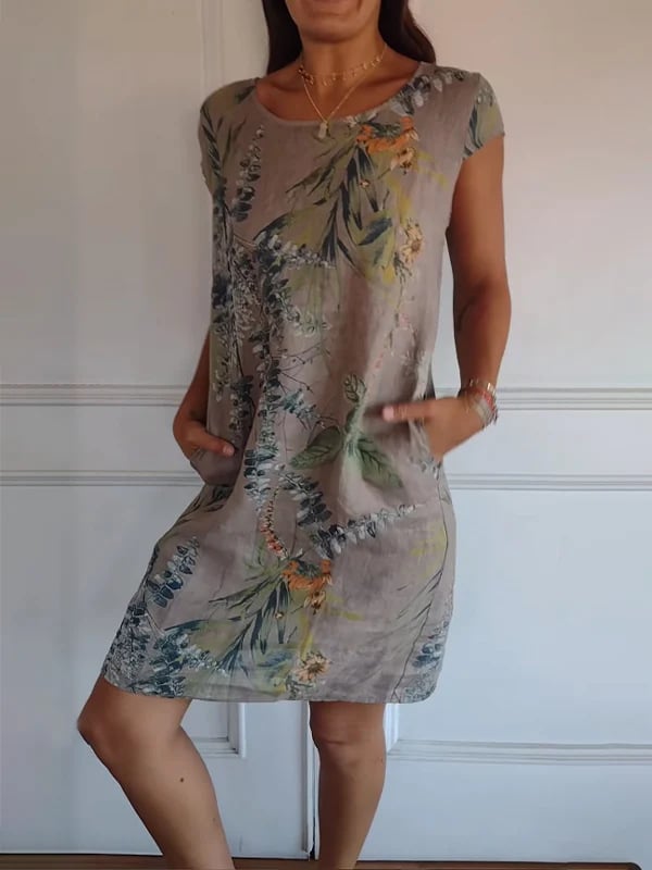 Sunniva™ | Breezy Canvas Summer Dress 3