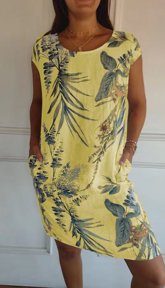 Sunniva™ | Breezy Canvas Summer Dress 5