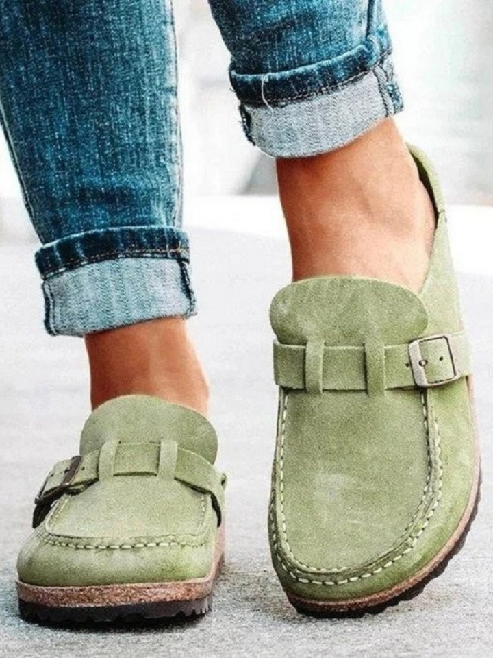 Valencia | Elegant Suede Clogs for Women