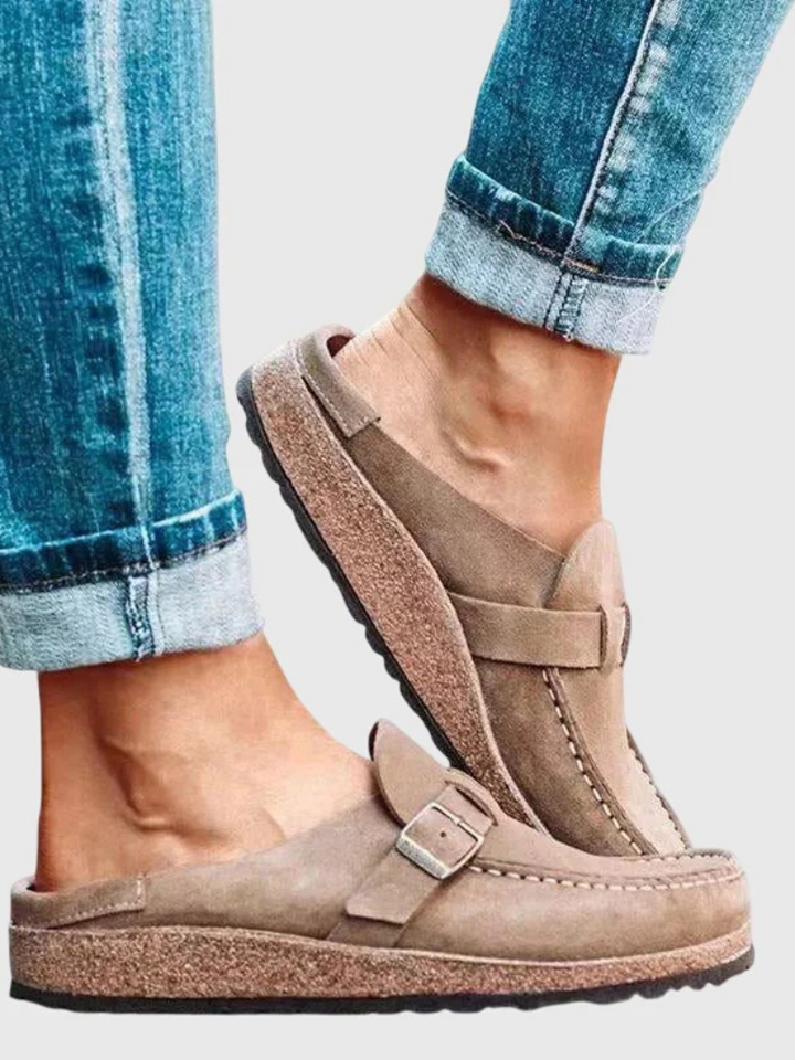 Valencia | Elegant Suede Clogs for Women