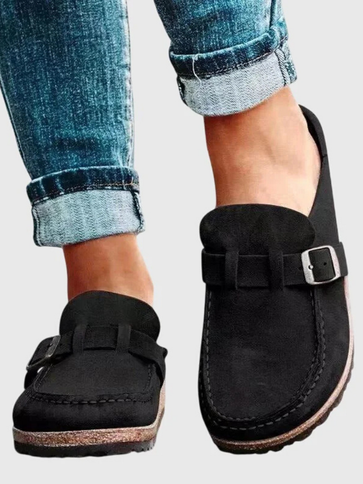Valencia | Elegant Suede Clogs for Women
