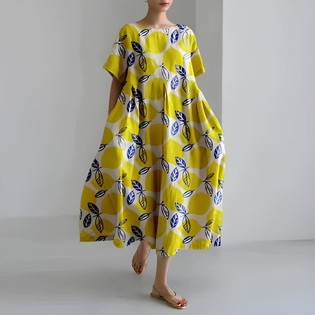 Zara™ | Elegant Floral Print Dress 2