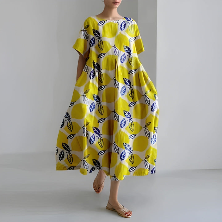 Zara™ | Elegant Floral Print Dress 2