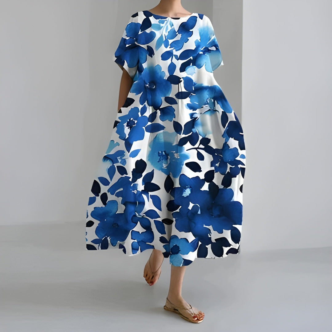 Zara™ | Elegant Floral Print Dress 3