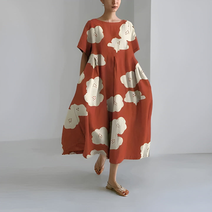 Zara™ | Elegant Floral Print Dress 4