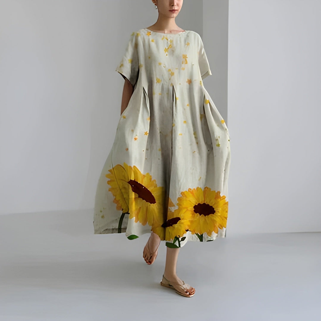 Zara™ | Elegant Floral Print Dress 5