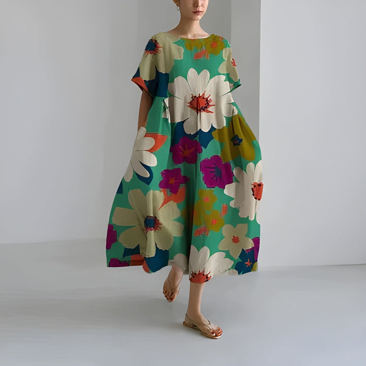 Zara™ | Elegant Floral Print Dress 7