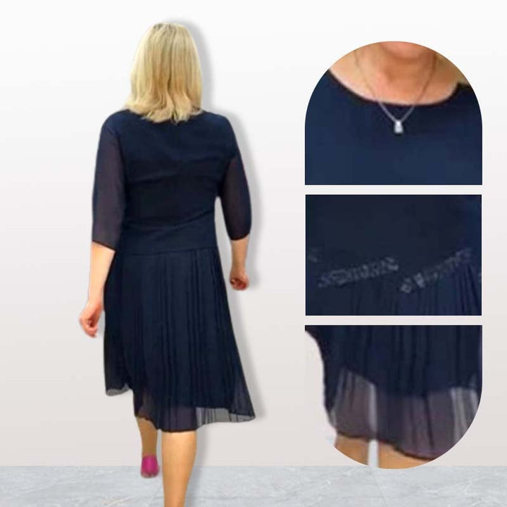 Florelle | Elegant Flowing Pleated Dress