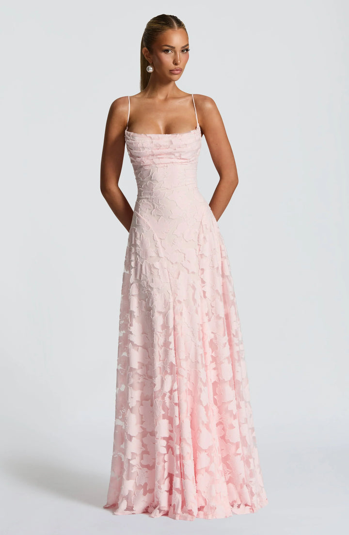 Melioraine | Elegant Flowing Maxi Dress